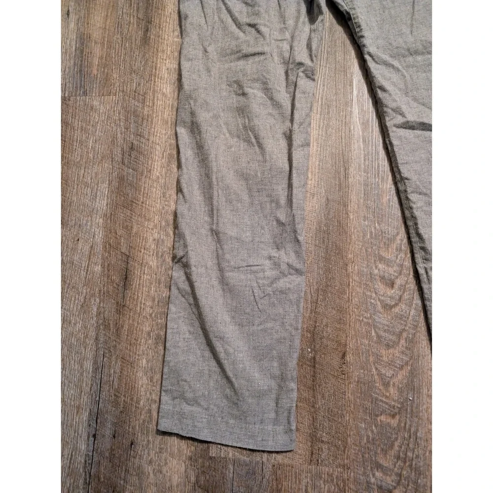Prana Vaha Hemp Blend Men Medium Elastic Waist Drawstring Pants Gray Breathable - Picture 9 of 11